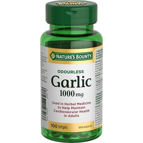 Garlic Oil Nature´s Bounty 1000 Mg. 100 Caps. — Farmacia El túnel
