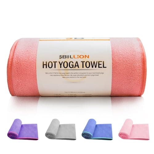 Amazon.com : Ewedoos Yoga Towel with Anchor Fit Corners, Non Slip Yoga ...