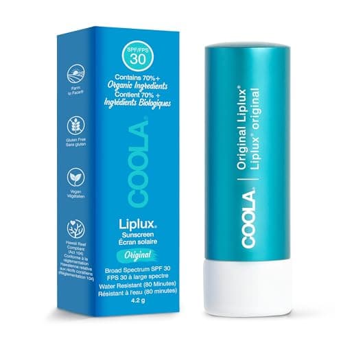 Amazon.com: COOLA Organic Liplux Lip Balm and Sunscreen with SPF ...