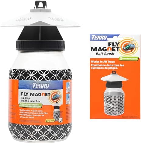 Victor M380 Non-Toxic Insect Control, Fly Trap with Bait, 1 qt, Pest ...