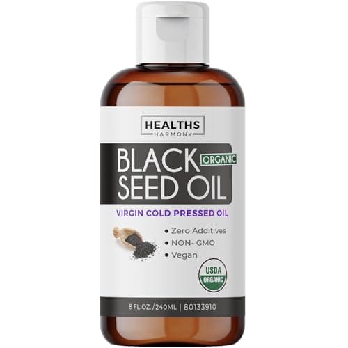 Huile de graine noire biologique Freshfield pressée à froid