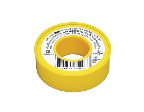 Oatey Yellow Gas Line PTFE Tape