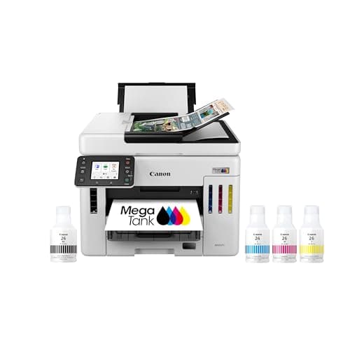 Canon MAXIFY GX7021 Wireless MegaTank All-In-One Color Inkjet Printer ...