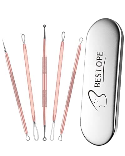 BESTOPE Blackhead Remover Pimple Comedone Extractor Tool Best Acne ...