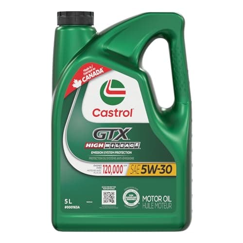 Castrol GTX High Mileage Synthetic Blend Motor Oil