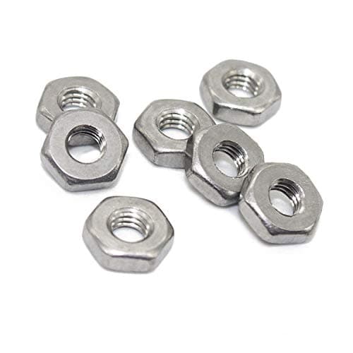 HOME PAK 5 Pack #8-32 18.8 Stainless Steel Machine Hex Nuts | Home Hardware