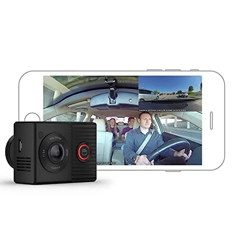 Garmin Dash Cam Tandem - Marrón y Blanco