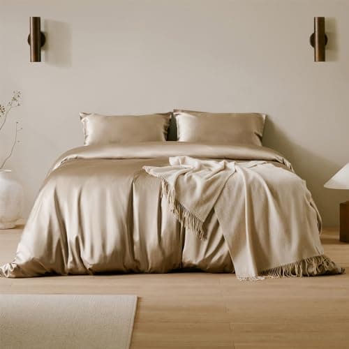 Lilysilk Bedding Set 4pcs Silk 100 Mulberry Luxury Queen King Seamless ...