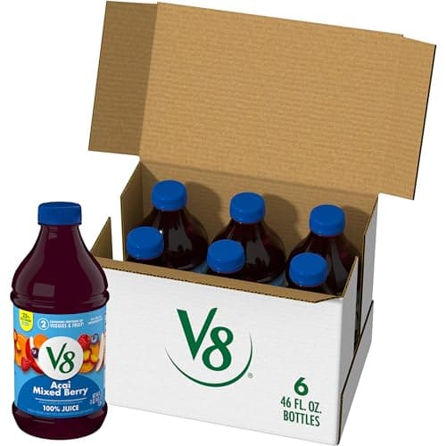 V8 +ENERGY Peach Mango Energy Drink, Made With Real Vegetable And Fruit ...