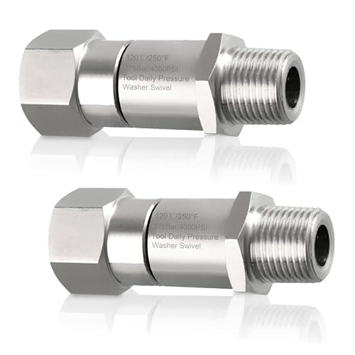 Tool Daily Pressure Washer Adapter Set Swivel, M22 14mm to 3/8" Quick ...
