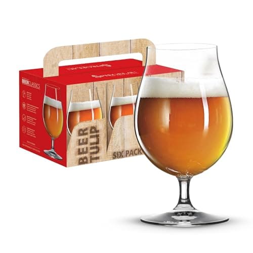 Spiegelau Beer Classics Tulip Glasses, Set of 4, European-Made Lead-Fr ...