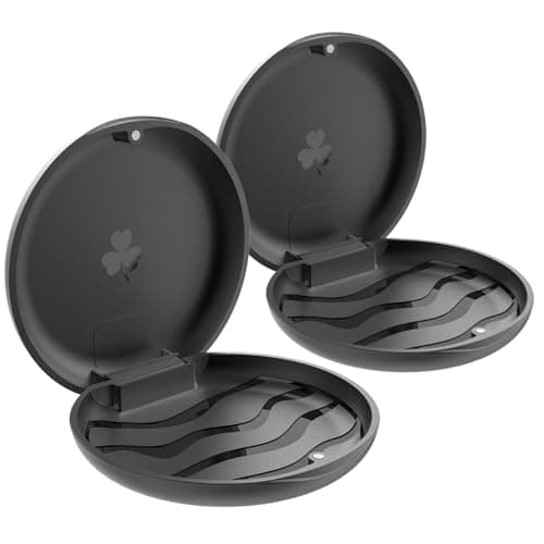 (2 Pack) Purple Solid Orthodontic Retainer Cases - Secure Storage for ...