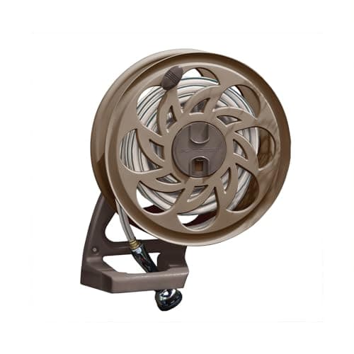 Suncast 125 ft. Aquawinder Auto Rewind Hose Reel-RSP125 - The Home Depot