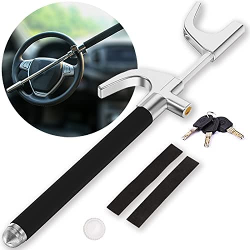 Amazon.com: KOLROO Steering Wheel Lock, Anti Theft Device, Universal ...