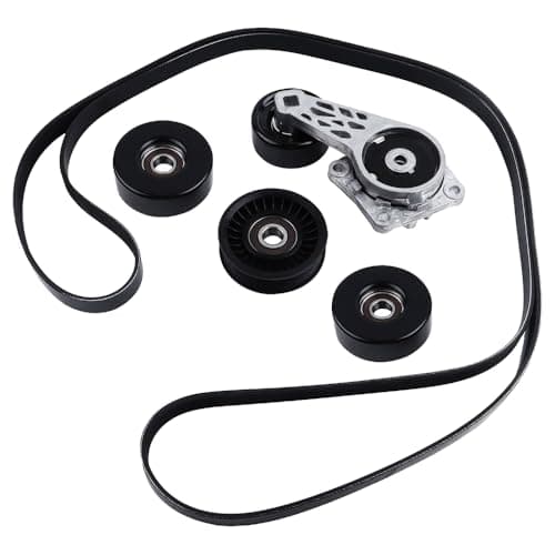 MOCA AUTOPARTS Serpentine Belt Component Kit Fit for 2009-2014 Ford ...