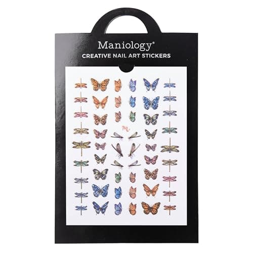 Maniology - Nail Art Stickers - Color-changing heart studs - Nail ...