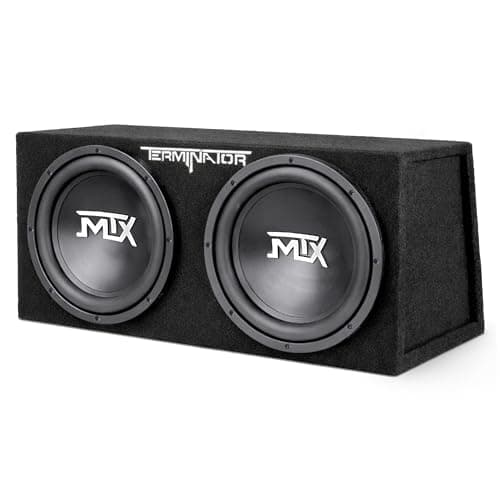 MTX Audio TNP212D2 Terminator Power Pack Subwoofer System - Set of 2 ...