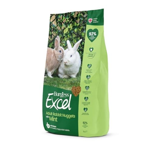 Burgess Excel Adult Rabbit Nuggets with Mint