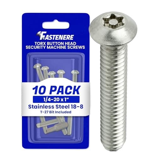 Fastenere One-Way Security Screws Stainless