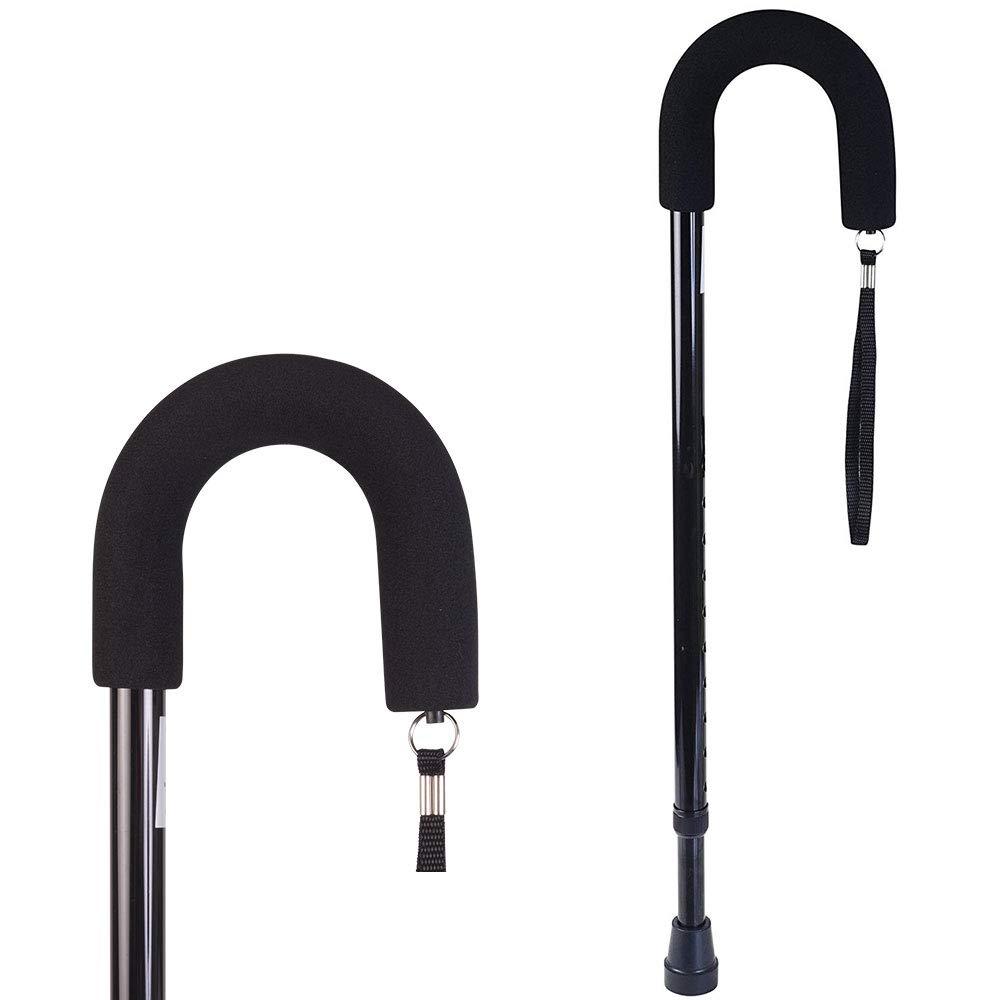 Amazon.com: DMI Deluxe Adjustable Cane with Comfort Grip Handle ...