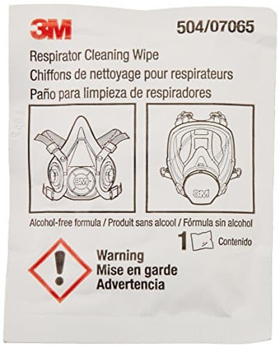 3M Respirator Cleaning Wipes Box of 100