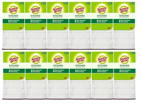 3M SCOTCH-BRITE™ Heavy Duty Scouring Pad - Multipurpose Cleaning Scrub ...