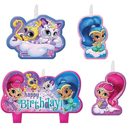 Amscan Birthday Candles - Gold 12 Pack - Whyalla Cake Supplies