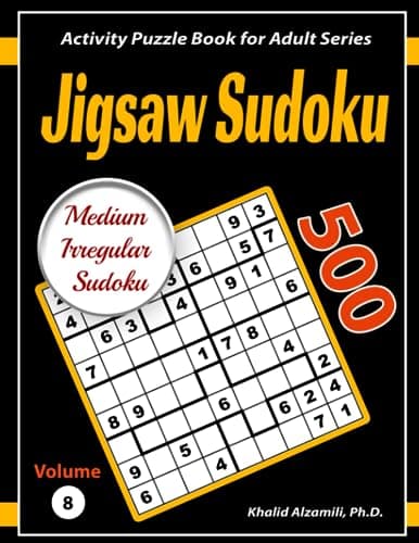 Sudoku irrégulier : 500 casse-têtes jigsaw