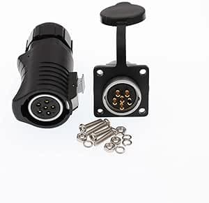 SZRMCC LP20 Waterproof Connector Electrical Aviation Connectors Kit ...