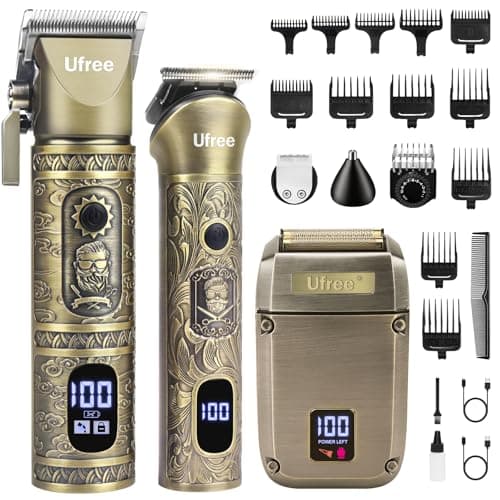 Ufree Beard Trimmer, Hair Clip…