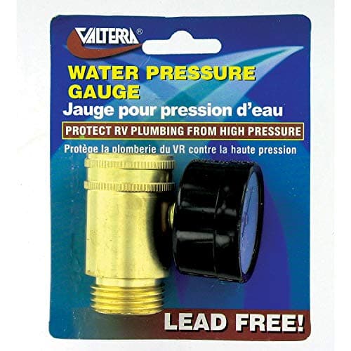Valterra A01-0110VP Lead-Free Water Pressure Gauge