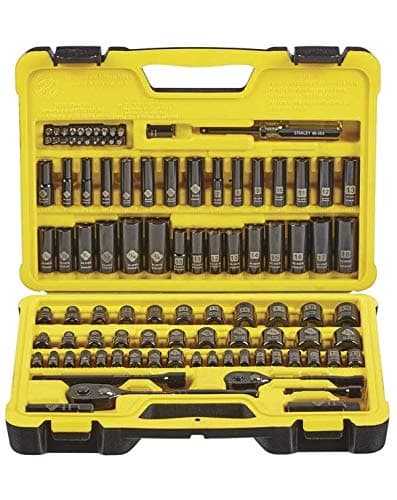 STANLEY 99-Piece Black Chrome Socket Set