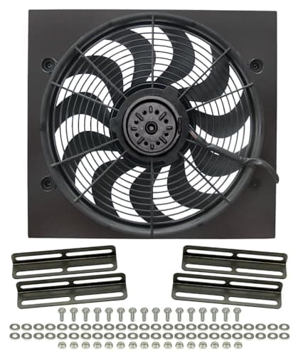 Derale ventilateur de radiateur simple à haut rendement