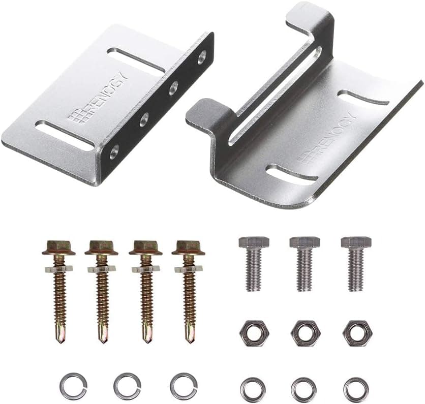 Renogy Solar Panel Mounting Z Brackets