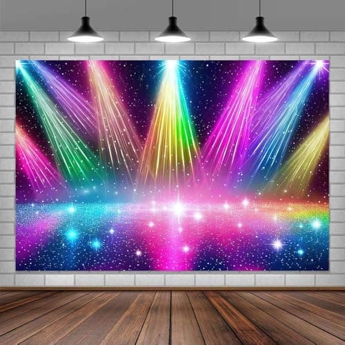 8 X 6 ft Disco Rainbow Stage 7…