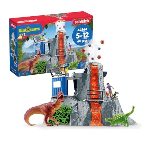 Volcano Expedition Base Camp 42564 DINOSAURS | schleich