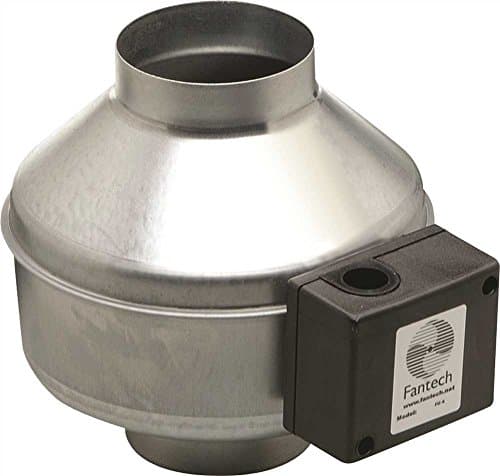 Systemair Inline 120V Centrifugal Duct Fan, 4" - Built In Household ...