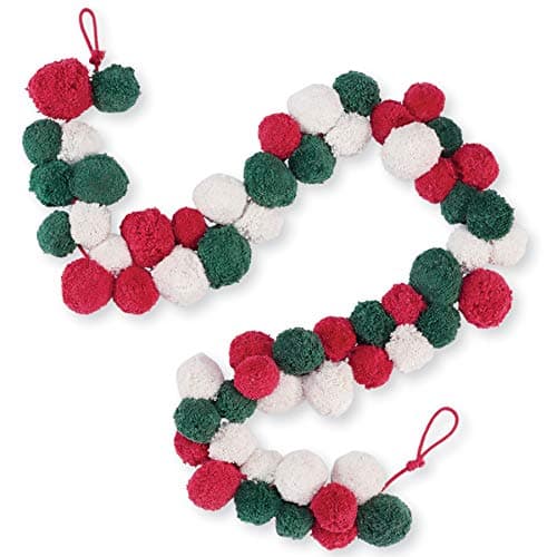 Amazon.com: 71" Christmas Plaid Rag Tie Garland : Home & Kitchen