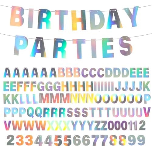Custom Banner kit-Make Your Own Banner-DIY Banner Kit with Letters- 28 ...