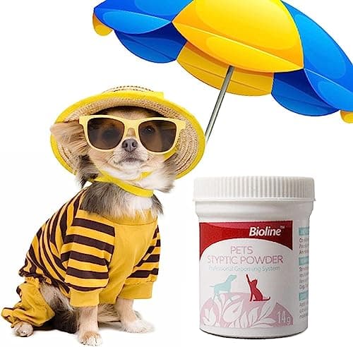 PROFESSIONAL PET PRODUCTS Nail-Safe Styptic Powder for Dogs, Cats ...