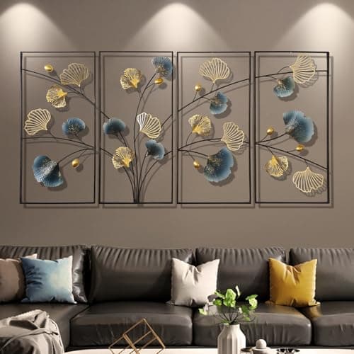 APRIL metal wall art 46cm x 80cm | Structube