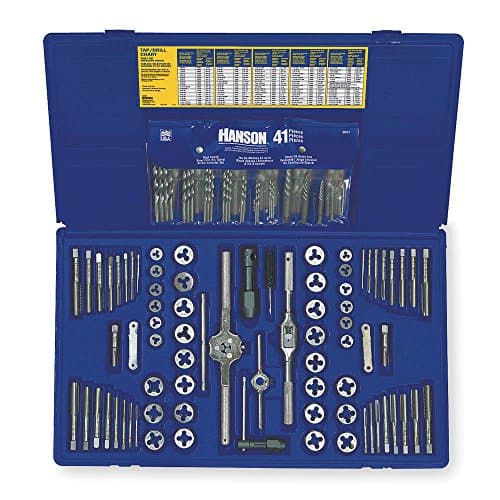 Irwin Hanson 117-Piece Machine Screw and Fractional Tap and Die Set