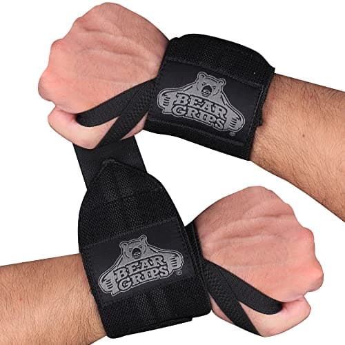 Bear Grips Wrist Wraps, Superior Wrist Wraps for Weightlifting Men ...