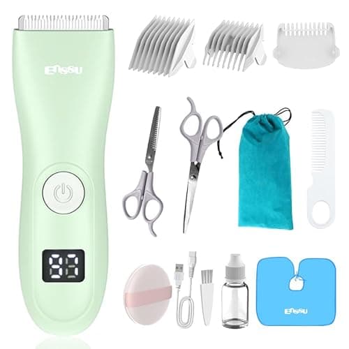 Zuxify Baby Hair Clippers, Quiet Pr…