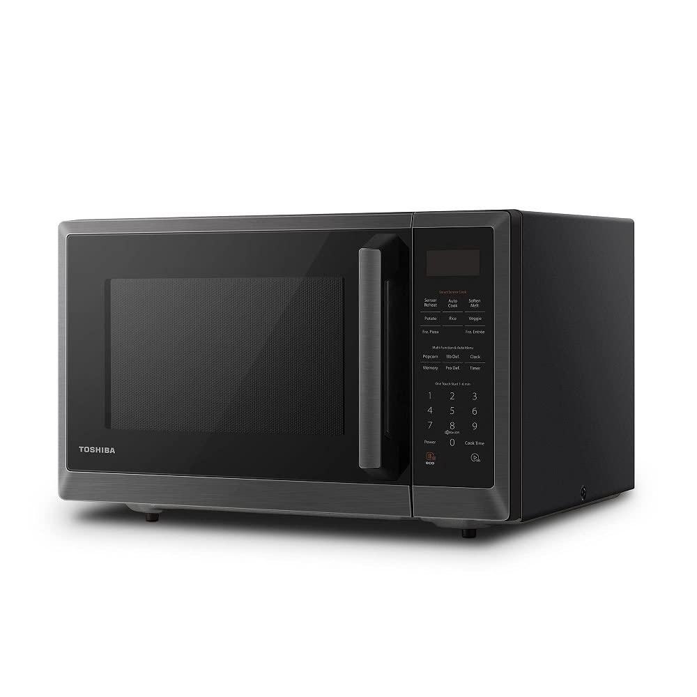 Toshiba ML2-EM12EA(BS) Microwave Oven with Smart Sensor, Eco Mode, and ...