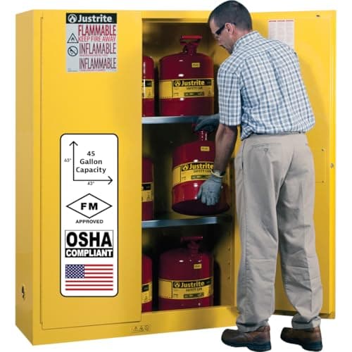 Justrite Sure-Grip EX Flammable Storage Cabinet