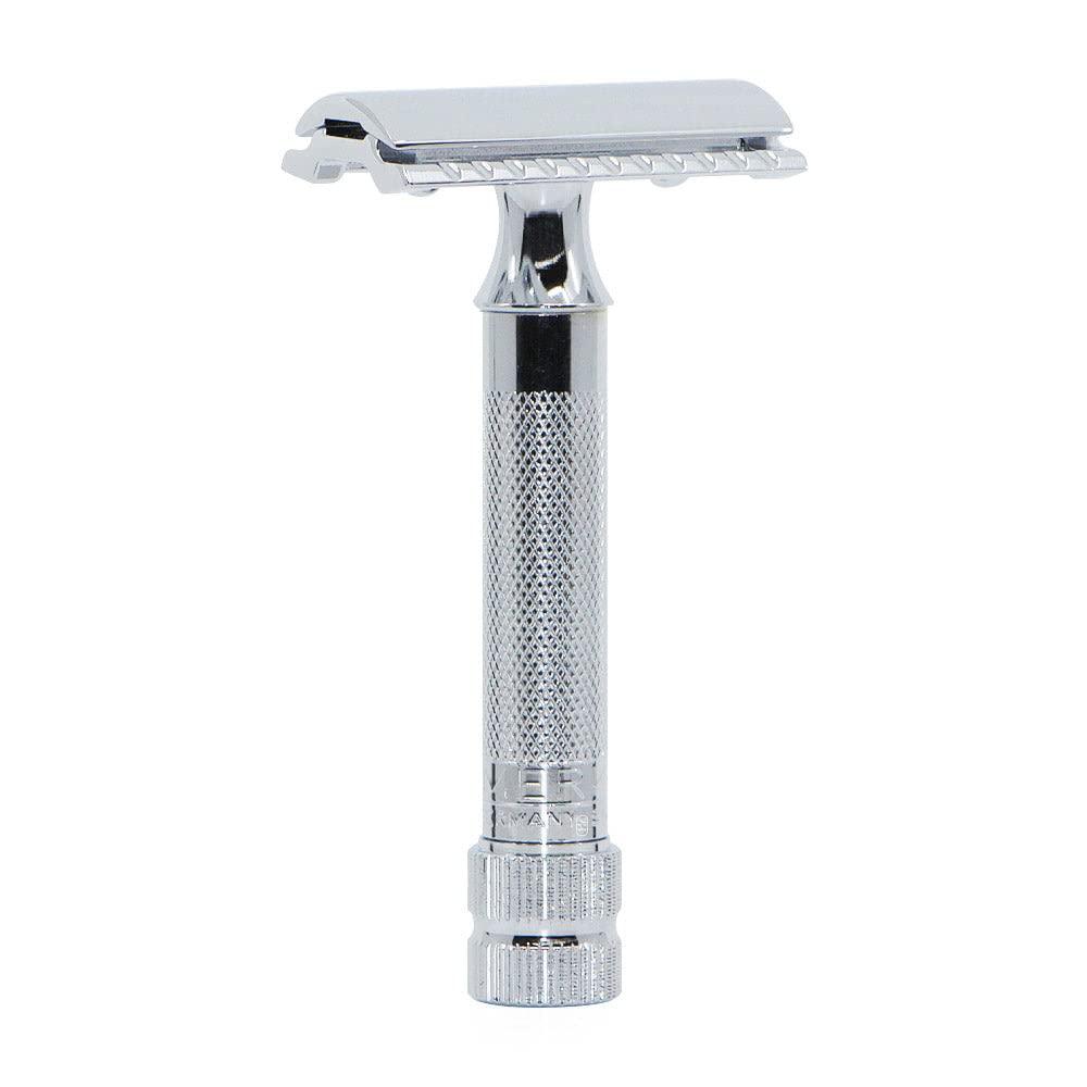 Buy Merkur Mk34c Double Edge Razor with Heavy Duty Short Handle Online ...