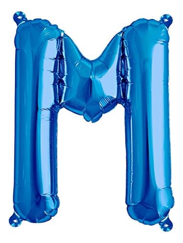 34 inch Northstar Letter K - Silver Foil Balloon - 00206
