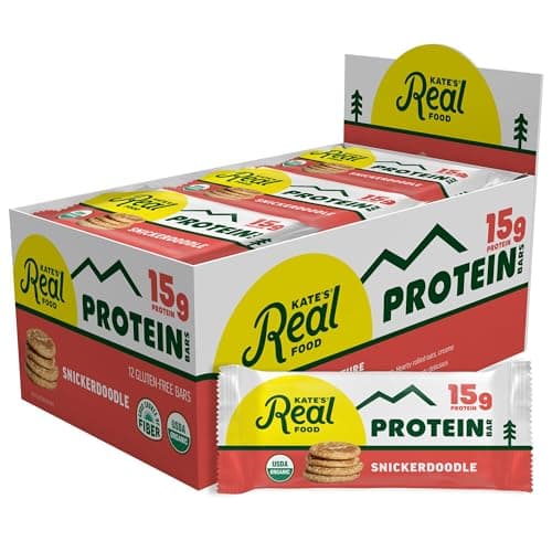 Amazon.com: Kate’s Real Food Organic Energy Bars, Non-GMO, All-Natural ...