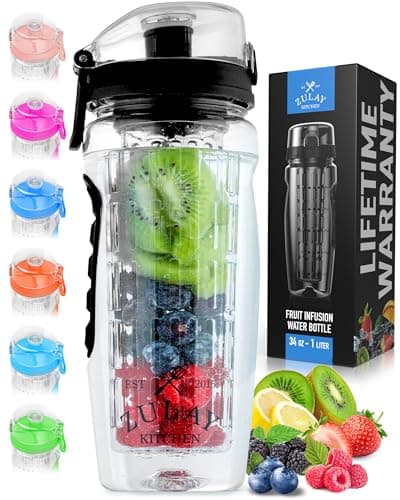 Bouteille d eau infuseur de fruits Zulay Kitchen